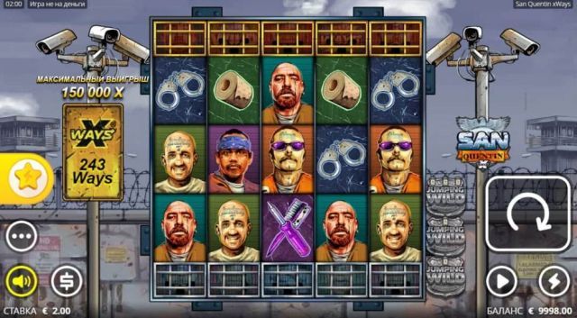 Игровой автомат, San Quentin , Nolimit City, 2021 год, онлайн казино